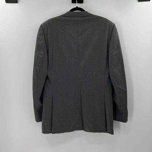 Gucci Men's 3 Button Wool Blazer - Gray - 48 or US 38 - Picture 11 of 11